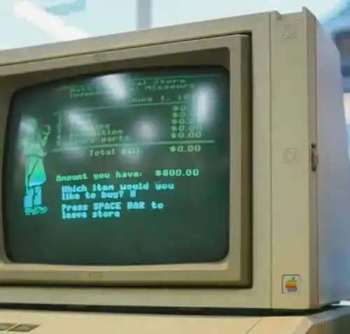 Ancien ordinateur illustrant un design web obsolète et une mauvaise expérience utilisateur.