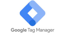 Logo Google Tag Manager représentant l’intégration server-side pour un suivi des conversions fiable et conforme RGPD.
